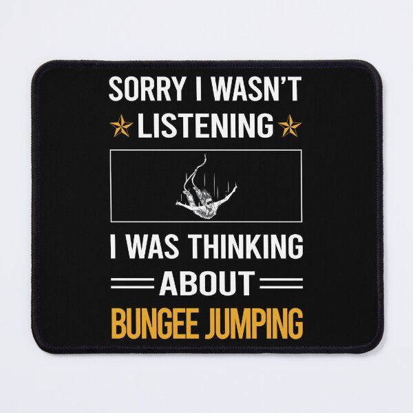 Item preview, Funny Listening Bungee Jumping designed and sold by fatherbarliman.