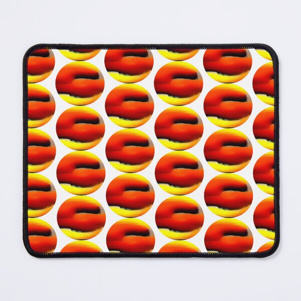 Item preview, Colorful February pattern in red and yellow rounded designed and sold by Bekindtome.