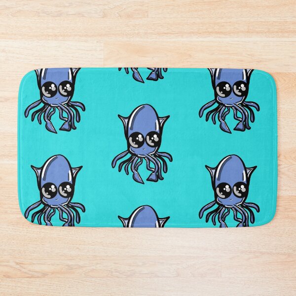 Item preview, Smirking Blue Squid designed and sold by JulesNeerg.