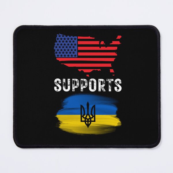 Item preview, USA Supports Ukraine t-Shirt , Support Ukraine designed and sold by zoonix.