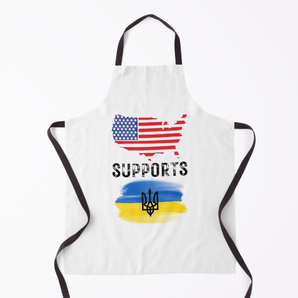 Item preview, USA Supports Ukraine t-Shirt , Support Ukraine designed and sold by zoonix.
