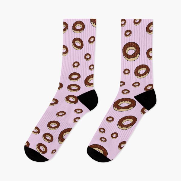 Item preview, Adorable cartoon multi chocolate sprinkle donut pattern designed and sold by C.l S.