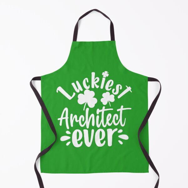Item preview, Funny St Patrick Day Gift For Architect: Luckiest Architect Ever designed and sold by AMINE ★★★★★.