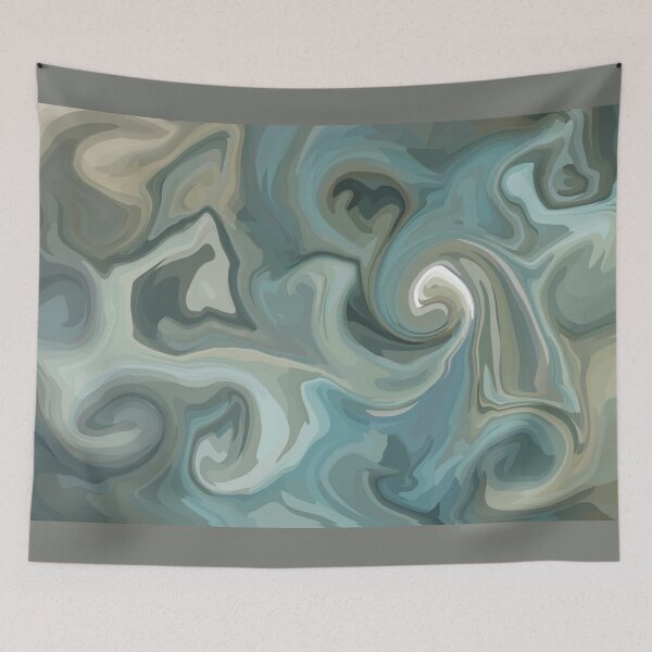 Item preview, Neutral Swirl Abstract Art designed and sold by slimbirdy.