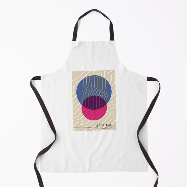 Item preview, Bauhaus - Retro / Art Deco architecture discipline from Berlin, Germany - Available in posters, etc - Wavy Pink & Blue designed and sold by ArcFoundationCo.
