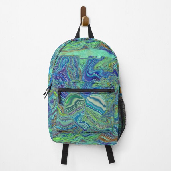 Item preview, Psychadelic Ripples - fluid art, heart, deep sea designed and sold by aadventures.
