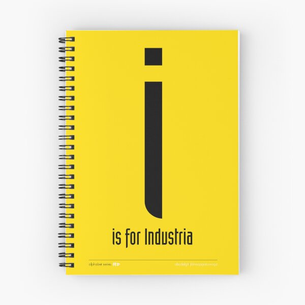 Item preview, I is for Industria _ alphabet series designed and sold by Nanika-akimoto.