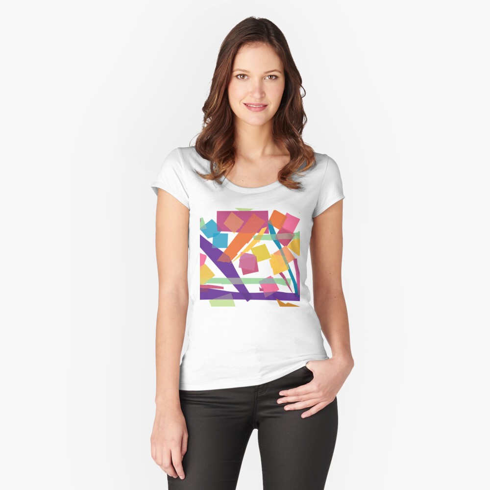 Item preview, Fitted Scoop T-Shirt designed and sold by jhennetylerb.