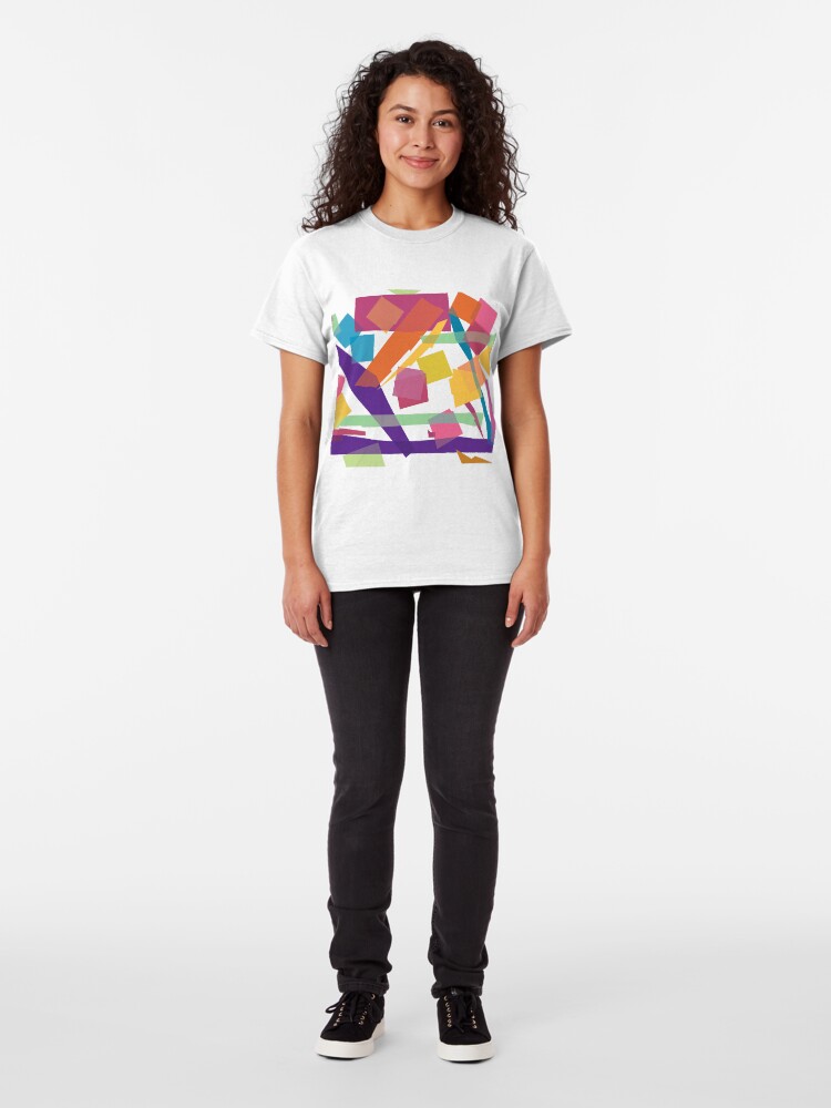 Alternate view of Abstract Uno Classic T-Shirt