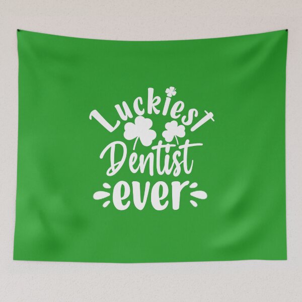 Item preview, Funny St Patrick Day Gift For Dentist: Luckiest Dentist Ever designed and sold by AMINE  ★★★★★.
