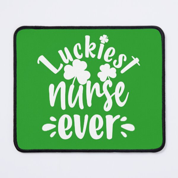Item preview, Funny St Patrick Day Gift For Nurse: Luckiest Nurse Ever designed and sold by AMINE ★★★★★.