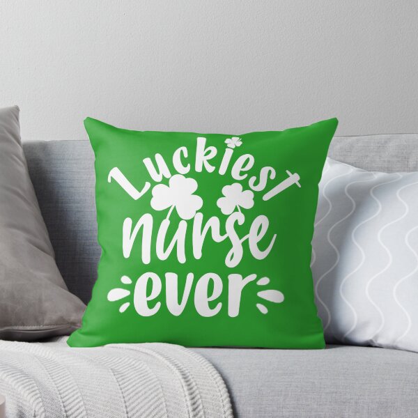 Item preview, Funny St Patrick Day Gift For Nurse: Luckiest Nurse Ever designed and sold by AMINE  ★★★★★.