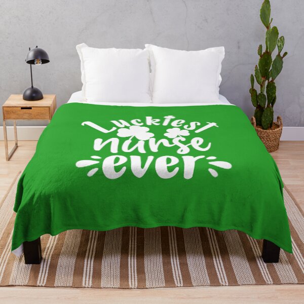 Item preview, Funny St Patrick Day Gift For Nurse: Luckiest Nurse Ever designed and sold by AMINE  ★★★★★.