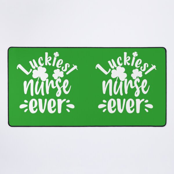Item preview, Funny St Patrick Day Gift For Nurse: Luckiest Nurse Ever designed and sold by AMINE ★★★★★.