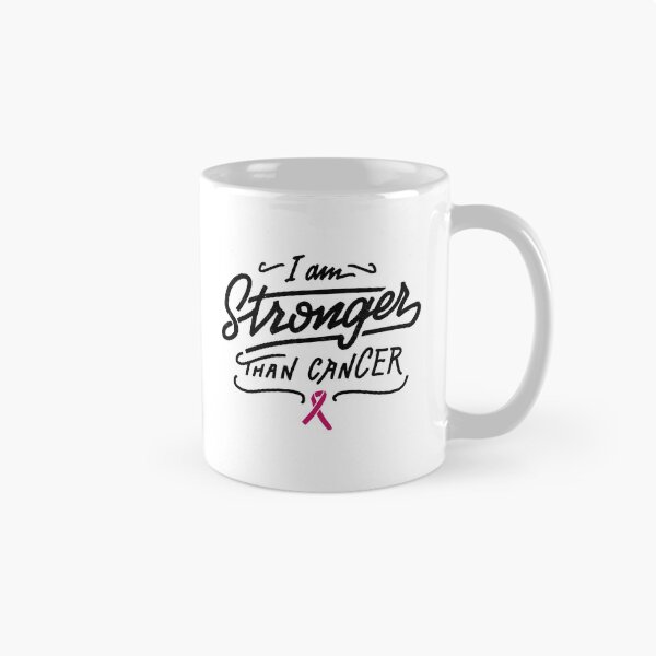 Item preview, I am Stronger Than Cancer. Mental Health, Breast Cancer Warrior Gift. Pancreatic & Thyroid Cancer designed and sold by PaulLesser.