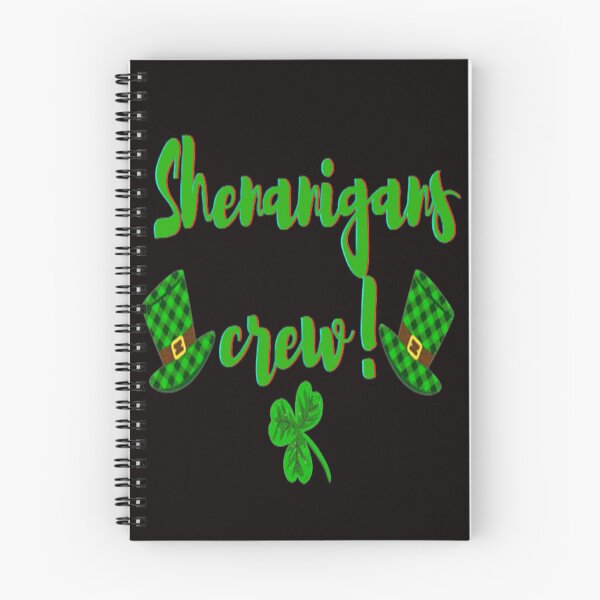 Item preview, Shenanigans Crew Aesthetic Design, Let The Shenanigans Begin, Lucky Shamrock Irish Culture, Shenanigans Squad   designed and sold by Adri Barnard.