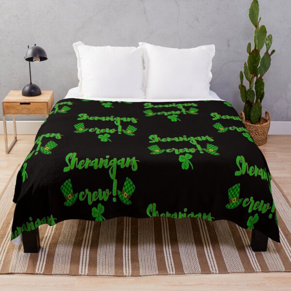 Item preview, Shenanigans Crew Aesthetic Design, Let The Shenanigans Begin, Lucky Shamrock Irish Culture, Shenanigans Squad   designed and sold by Adri Barnard.