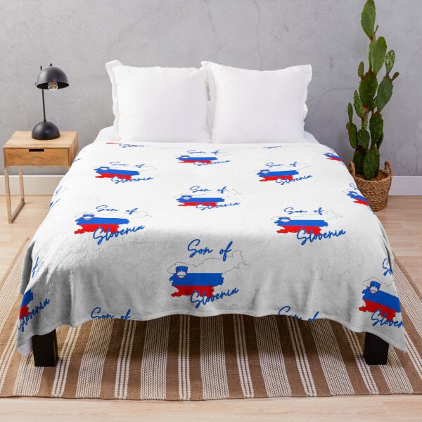 Item preview, Son of Slovenia Map Flag designed and sold by NovawayDirect.
