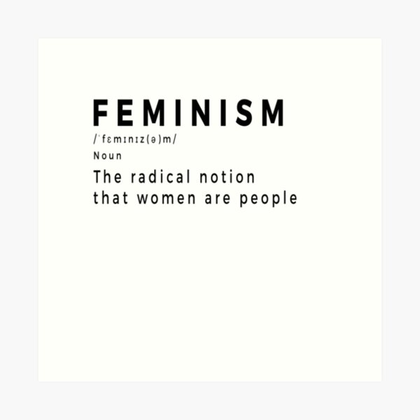 Item preview, Feminism definition designed and sold by KerrisClothes.