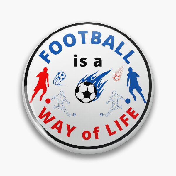 Item preview, Football is a way of life. designed and sold by Design Vibes.