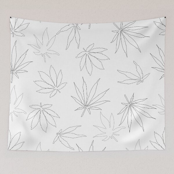 Item preview, Hemp pattern. For wallpaper, wrapping paper. Use for the design of goods in pharmacies. designed and sold by TaniaArtDesign.