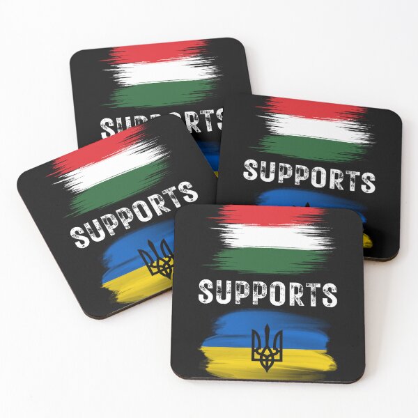 Item preview, Hungary Supports Ukraine t-Shirt , Support Ukraine designed and sold by zoonix.