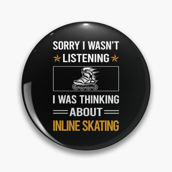 Item preview, Funny Listening Inline Skating Skate Skater designed and sold by jiggleterrified.