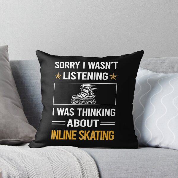 Item preview, Funny Listening Inline Skating Skate Skater designed and sold by jiggleterrified.