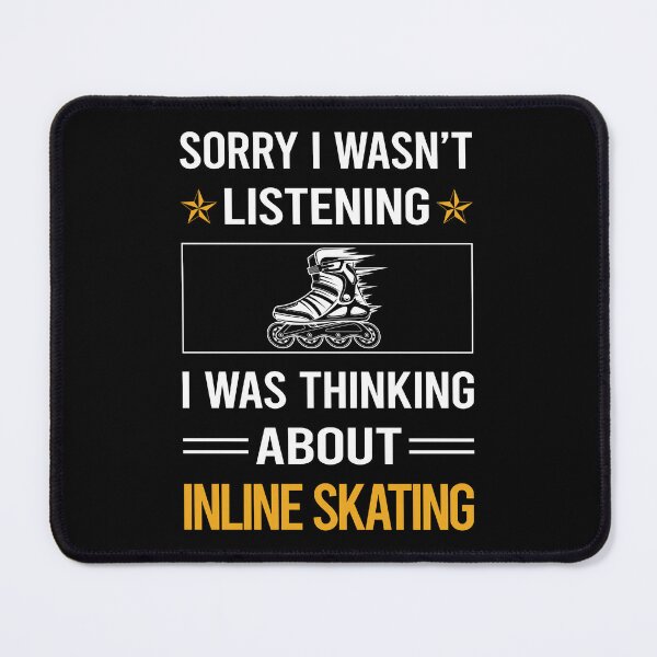 Item preview, Funny Listening Inline Skating Skate Skater designed and sold by jiggleterrified.