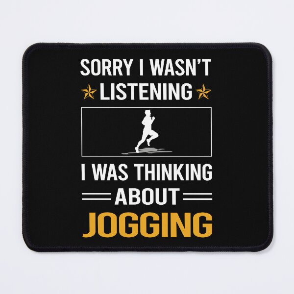 Item preview, Funny Listening Jogging Jog Jogger designed and sold by jiggleterrified.
