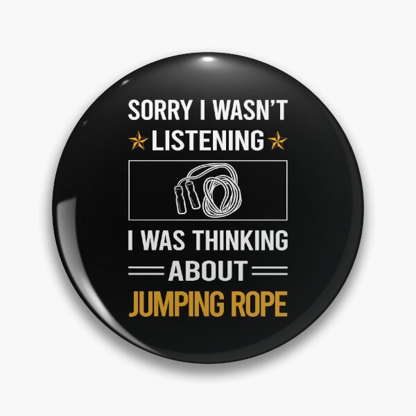Item preview, Funny Listening Jumping Rope Jump Skipping Rope designed and sold by jiggleterrified.