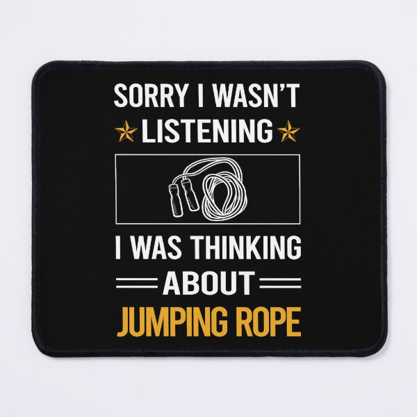 Item preview, Funny Listening Jumping Rope Jump Skipping Rope designed and sold by jiggleterrified.