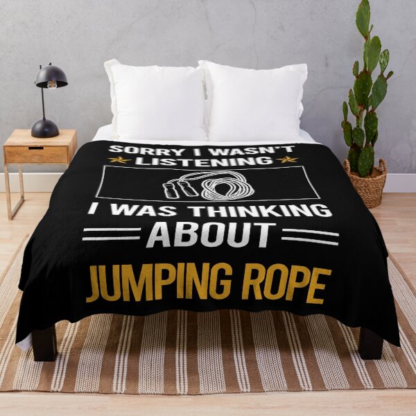 Item preview, Funny Listening Jumping Rope Jump Skipping Rope designed and sold by jiggleterrified.