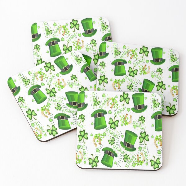 Item preview, St Patricks Day Aesthetic Design, Let The Shenanigans Begin, Lucky Shamrock Irish Culture, Shenanigans Squad   designed and sold by Adri Barnard.