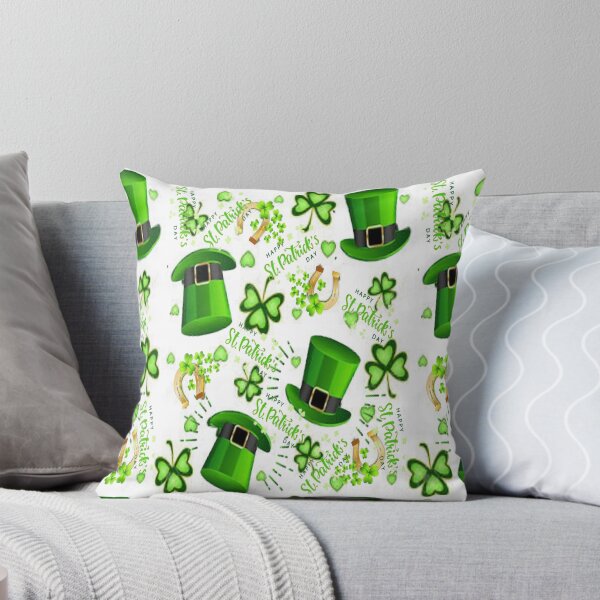 Item preview, St Patricks Day Aesthetic Design, Let The Shenanigans Begin, Lucky Shamrock Irish Culture, Shenanigans Squad   designed and sold by Adri Barnard.