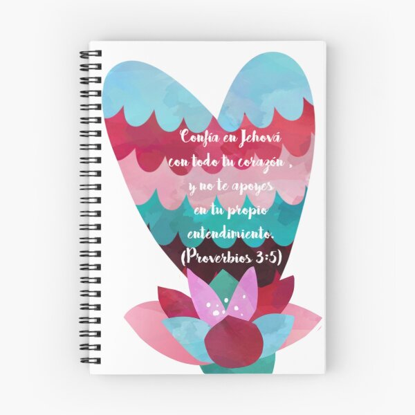 Item preview, Trust in Jehovah (Proverbs 3: 5) white letters designed and sold by regalos-co.