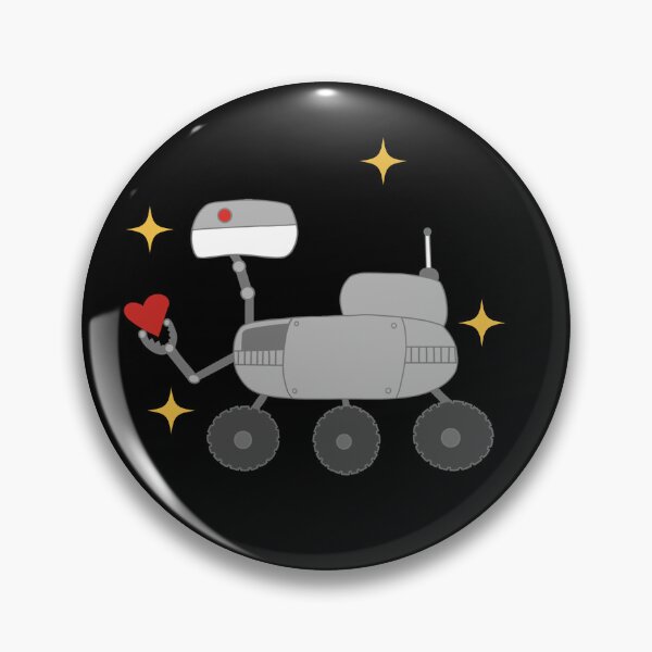 Item preview, I love you to Mars and back SPACE ROVER PATTERN designed and sold by Pentanglement.
