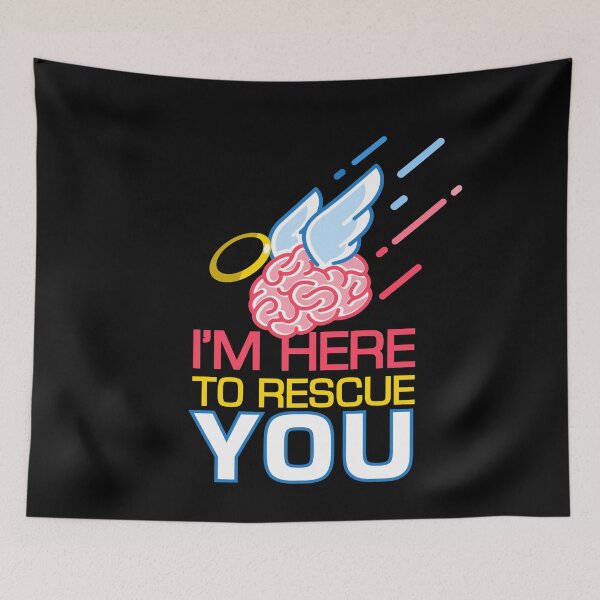 Item preview, I am Here To Rescue You Neurology designed and sold by MooonTees.
