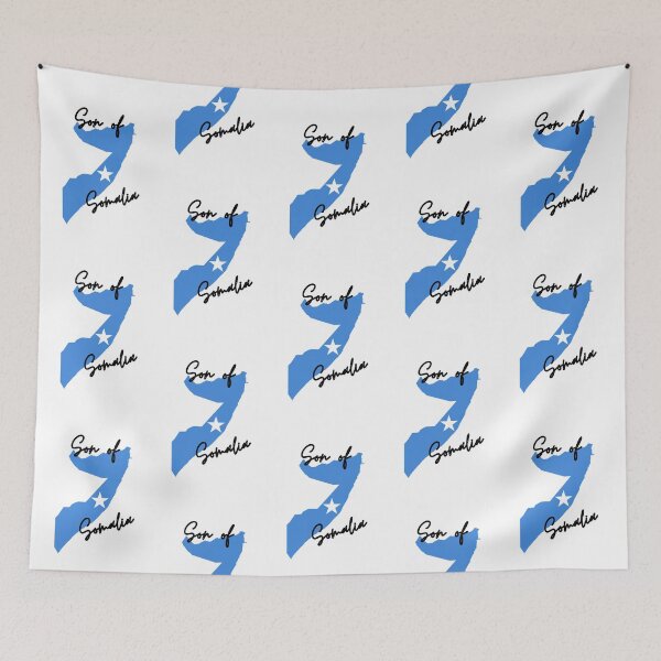 Item preview, Son of Somalia Map Flag designed and sold by NovawayDirect.