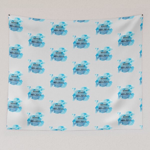 Item preview, I'm Not BOSSY I'm Aggressively HELPFUL by SIMPLE designed and sold by FawadAhmad.
