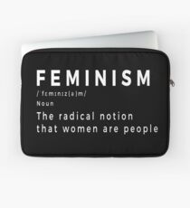 Feminism definition Laptop Sleeve