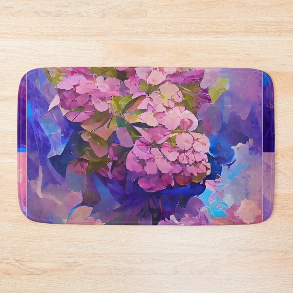 Item preview, Abstract Violet  Hydrangea designed and sold by advanceprintart.