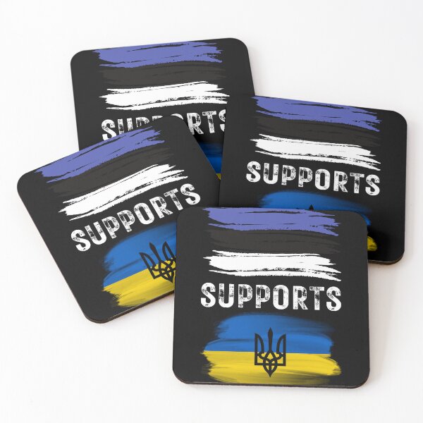 Item preview, Estonia Supports Ukraine t-Shirt , Support Ukraine designed and sold by zoonix.