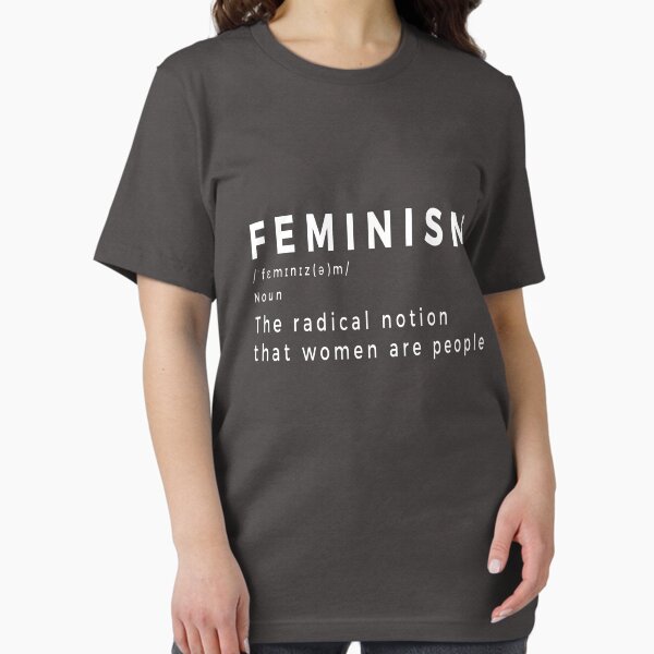 Vista previa del artículo con la obra «Definición de feminismo», diseñado y vendido por KerrisClothes.