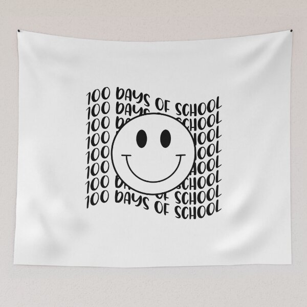 Item preview, happy 100 days of school  designed and sold by FauzIDEA.