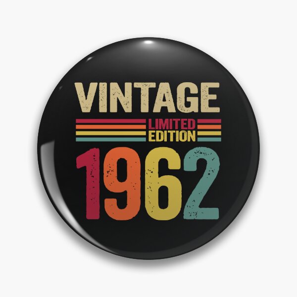 Item preview, 60 Year Old Gifts Vintage 1962 - 60th Birthday gift designed and sold by BahaaIB.