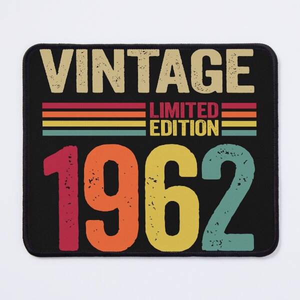 Item preview, 60 Year Old Gifts Vintage 1962 - 60th Birthday gift designed and sold by BahaaIB.