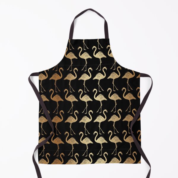 Aperçu de l'œuvre Flamingo Gold Tropic fond exotique créée et vendue par Angela Cini.