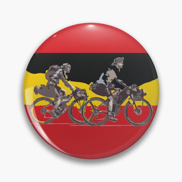 Item preview, Belgique flag Bikepacking gravel bike solo travel travelling by bike bikepacker  designed and sold by angelpardo.
