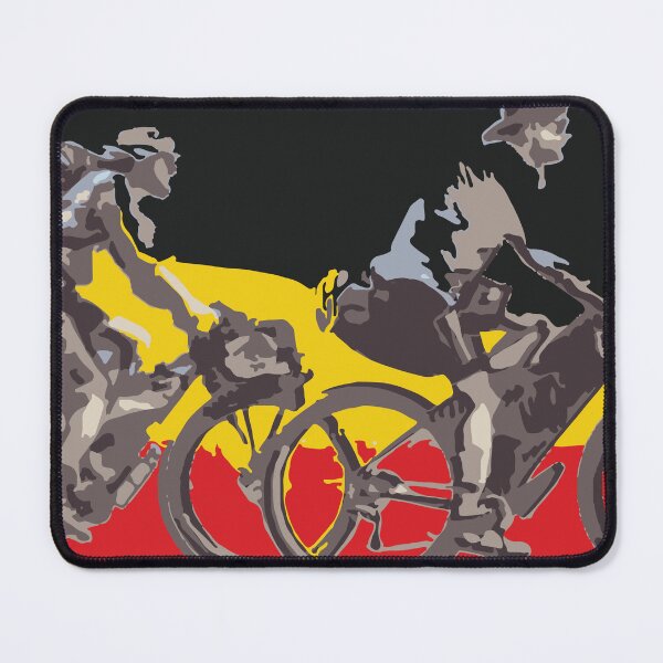 Item preview, Belgique flag Bikepacking gravel bike solo travel travelling by bike bikepacker  designed and sold by angelpardo.